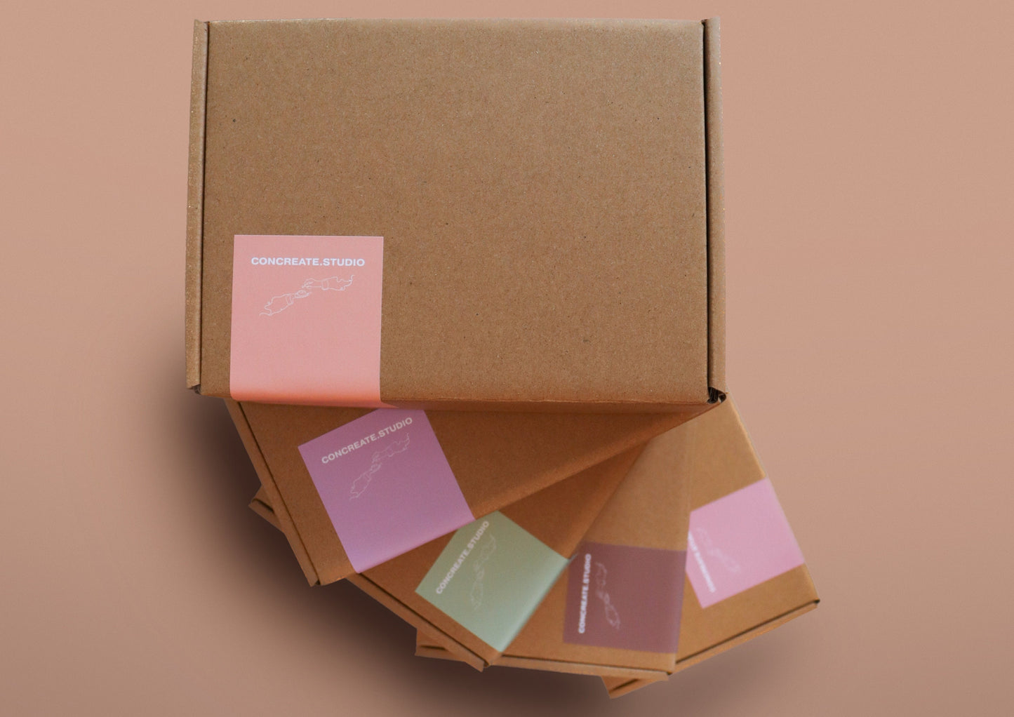 Congrats Spa Gift Box: Handmade Soap, Candle & Body Scrub