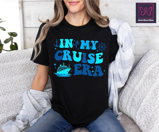 In My Cruise Era Shirt,Funny Cruise Lover Tshirt,Cruise Travel Shirt,Cruise Trip Tshirt,Family Vacation,Cruising Lover Shirt,Funny Vacation