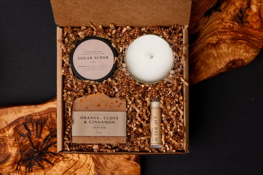 Luxury Birthday Gift Box For Her: Handmade Spa Self Care Set