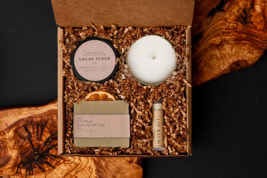 Luxury Birthday Gift Box For Her: Handmade Spa Self Care Set