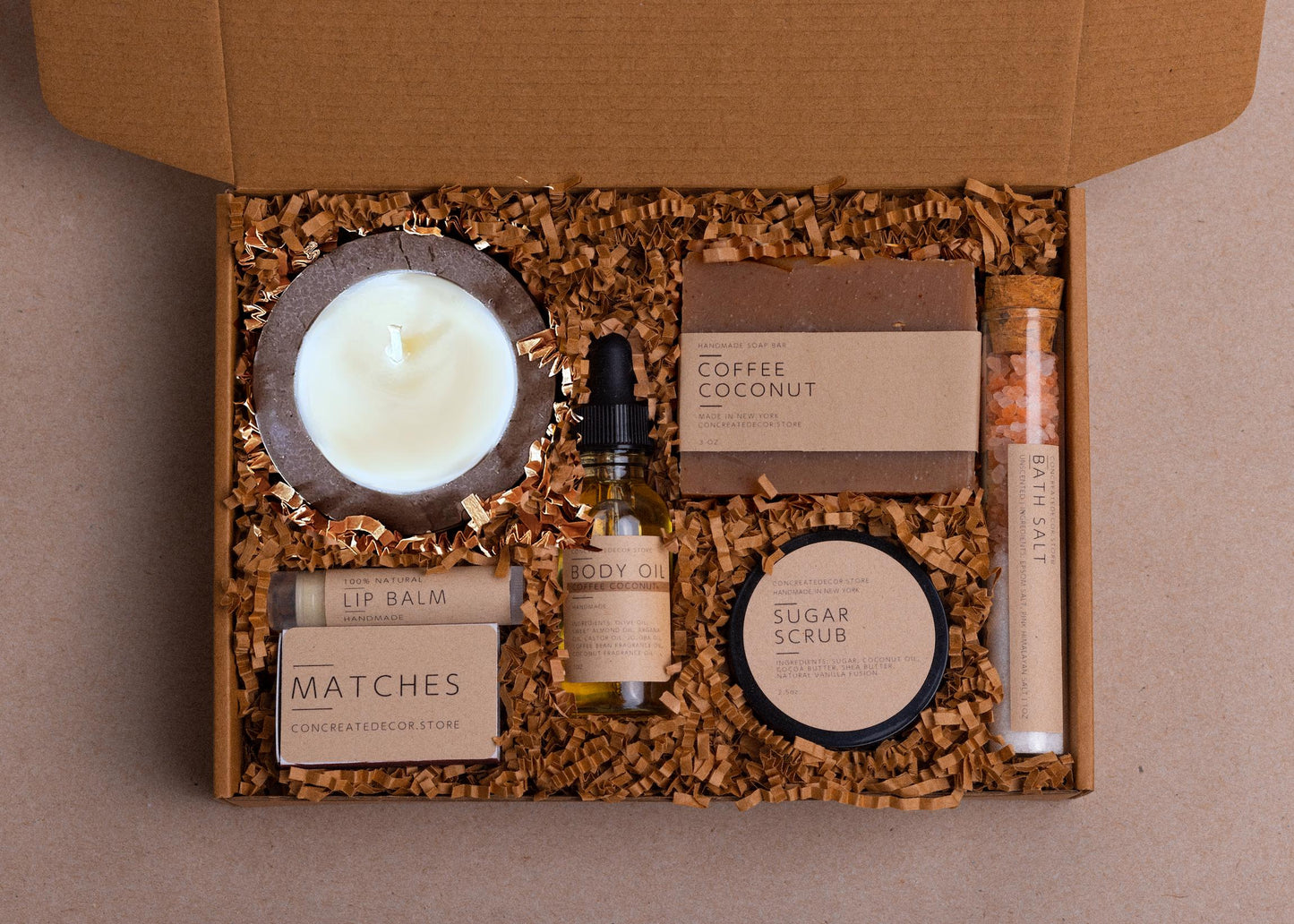 Handcrafted Thank You Gift Basket: Soy Candle, Soap, & Self-care