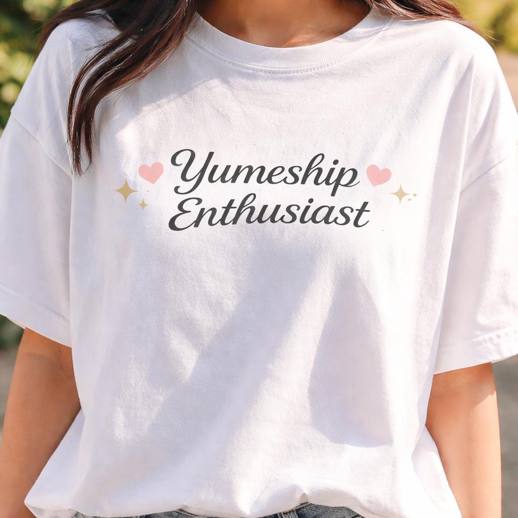 Yumeship Enthusiast Shirt, Self Ship Tee, Anime Fandom Shirt, Comfort Character Aesthetic Tee, Cute Yume Ship Gift